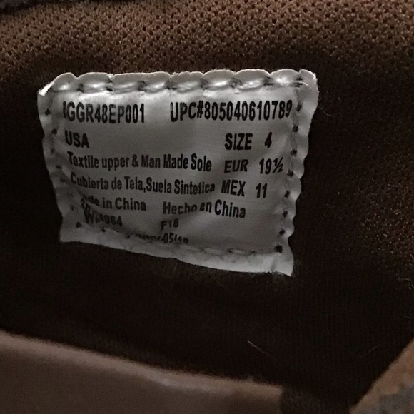 GARANIMALS size 4 .. kids fashion boots. Brown - Picture 10 of 16